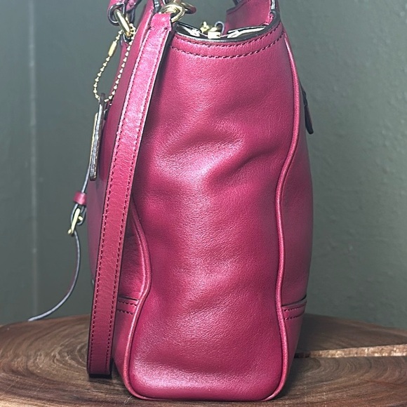 COACH Legacy Leather Mini Tanner Satchel/Crossbody - Picture 3 of 16